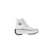 Converse White Fabric Chunky Sneakers