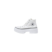 Converse White Fabric Chunky Sneakers