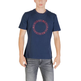 Bikkembergs Blue Cotton T-Shirt