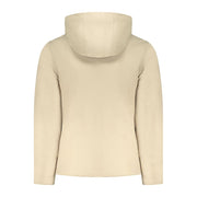 K-WAY Beige Polyester Men Jacket