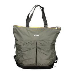K-WAY Green Polyamide Unisex Backpack