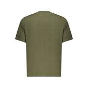 North Sails Green Cotton Men T-Shirt
