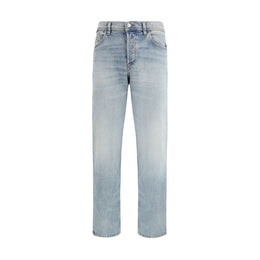Diesel Blue Cotton Tapered Jeans