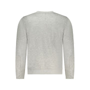 K-WAY Gray Cotton Men Sweater