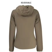 K-WAY Brown Nylon Women Jacket