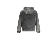 Diesel Gray Fabric Sweatshirt