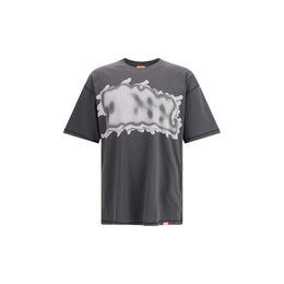 Diesel Gray Cotton T-Shirt