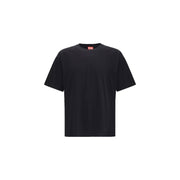 Diesel Black Cotton T-Shirt