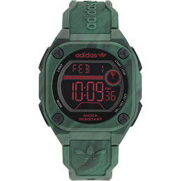 Adidas Green Synthetic Digital Watch