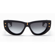 Balmain Black Acetate Sunglasses