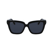 Ferragamo Black Acetate Sunglasses