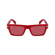 Ferragamo Red Acetate Sunglasses