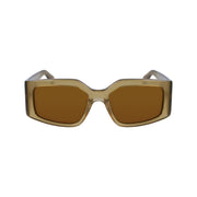 Ferragamo Green Acetate Sunglasses