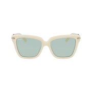 Ferragamo Gray Acetate Sunglasses