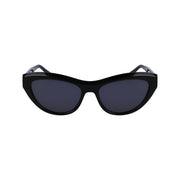 Ferragamo Black Acetate Sunglasses