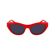 Ferragamo Red Acetate Sunglasses
