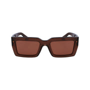 Ferragamo Brown Acetate Sunglasses