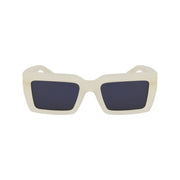 Ferragamo Gray Acetate Sunglasses