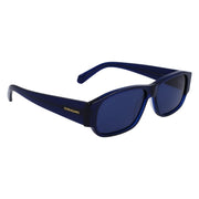 Ferragamo Blue Acetate Sunglasses