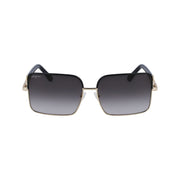 Ferragamo Gold Metal Sunglasses