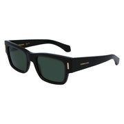 Ferragamo Black Acetate Sunglasses