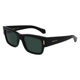 Ferragamo Black Acetate Sunglasses