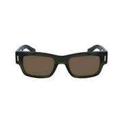 Ferragamo Brown Acetate Sunglasses
