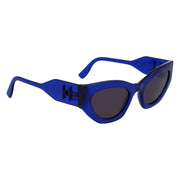 Karl Lagerfeld Blue Injected Sunglasses