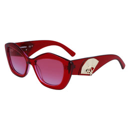 Karl Lagerfeld Red Acetate Sunglasses