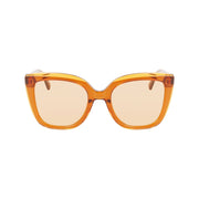 Longchamp Orange Acetate Sunglasses