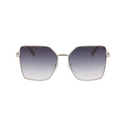 Longchamp Gold Metal Sunglasses