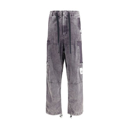 Maison Mihara Yasuhiro Black Cotton Cargo Pants