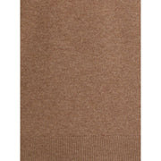 Aragona Cashmere Brown Merino Wool Sweatshirt