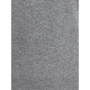 Aragona Cashmere Gray Merino Wool Turtleneck