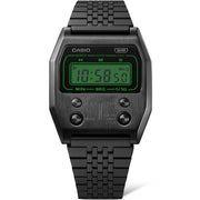 Casio Black Stainless Steel Digital Watch