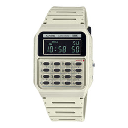 Casio Beige Resin Digital Watch