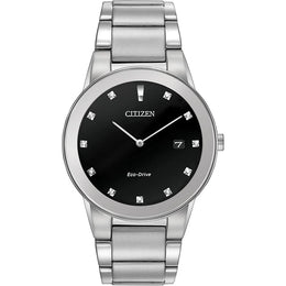 Citizen Gray Stainless Steel Dress Watch