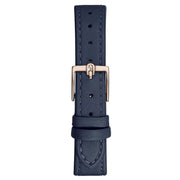 Furla Blue Leather Dress Watch