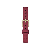 Furla Red Leather Dress Watch
