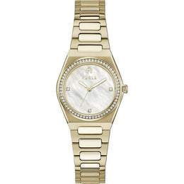 Furla Gold Stainless Steel Dress Watch