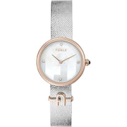 Furla Gray Stainless Steel Dress Watch