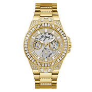 Guess Gold Stainless Steel Dress Watch