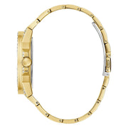 Guess Gold Stainless Steel Dress Watch