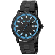 Just Cavalli Black Stainless Steel Dress Watch