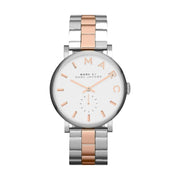 Marc Jacobs Gray Stainless Steel Dress Watch