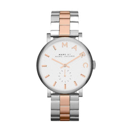 Marc Jacobs Gray Stainless Steel Dress Watch