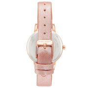 Nine West Multicolor Leather Dress Watch