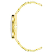 Nine West Gold Metal Dress Watch