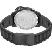 Police Black Stainless Steel Dress Watch