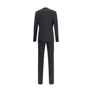 Giorgio Armani Black Fleece Wool Tuxedo